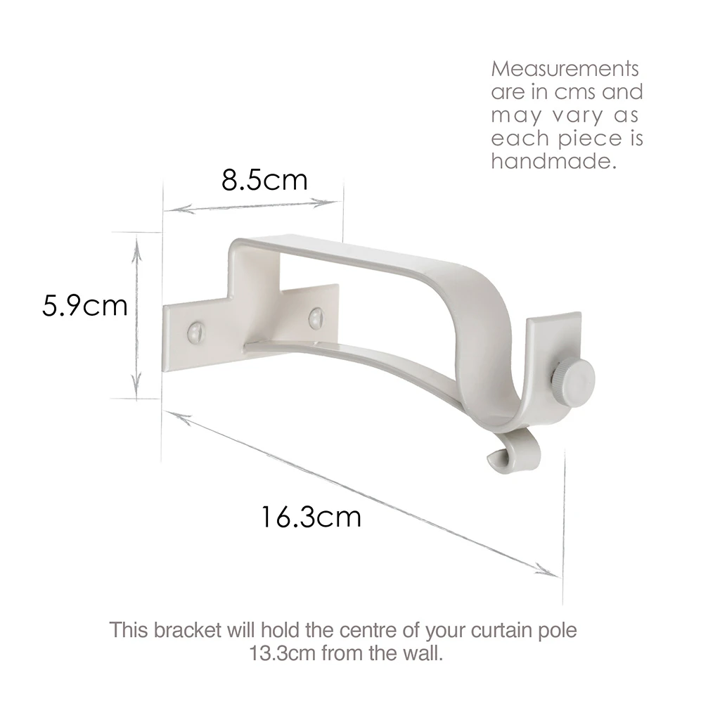 25mm Chapel Extended Centre Bracket In Clay 5 25mm Chapel Extended Centre Bracket In Clay - Image 3