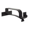 25mm Chapel Extended Centre Bracket In Matt Black -Home Decor Shop 6081MB 11