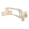 25mm Chapel Extended Centre Bracket In Old Ivory -Home Decor Shop 6081OI 11