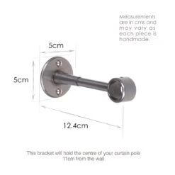 20mm Extended Sleeve Bracket In Polished -Home Decor Shop 6082PO 13