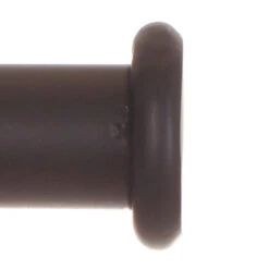 20mm Button Finial In Matt Black