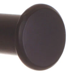 20mm Button Finial In Matt Black -Home Decor Shop 620mb 20