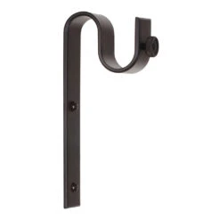 25mm Chapel Standard Bracket In Matt Black -Home Decor Shop 6251mb 20