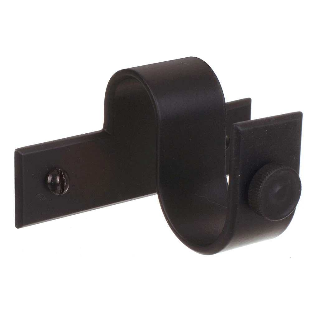 25mm Chapel Centre Bracket In Matt Black 3 25mm Chapel Centre Bracket In Matt Black