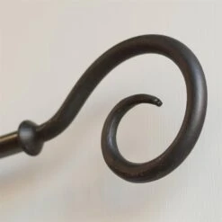 20mm Bishop's Crook Finial In Beeswax -Home Decor Shop 625bw 5