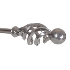 12mm Cage & Ball Finial In Mercury -Home Decor Shop 630me 2
