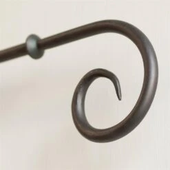 12mm Crook Finial In Beeswax -Home Decor Shop 633bw 4