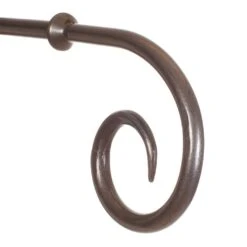 12mm Crook Finial In Polished -Home Decor Shop 633po 2