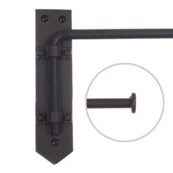 12mm Button Dormer Rod In Beeswax -Home Decor Shop 636aabw 20