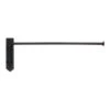 12mm Button Dormer Rod In Matt Black -Home Decor Shop 636aamb 11