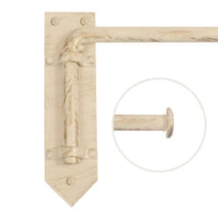 16mm Button Dormer Rod In Old Ivory -Home Decor Shop 636aoi 20