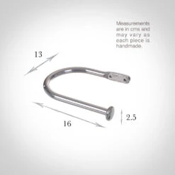 Large Button Holdback In Mercury 7 Large Button Holdback In Mercury -Home Decor Shop 637ame 13