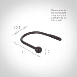 Small Cannonball Holdback In Beeswax -Home Decor Shop 637bbbw 13