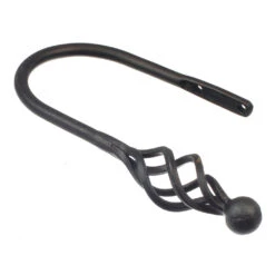 Small Cage & Ball Holdback In Beeswax