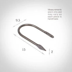 Small Spear Holdback In Polished -Home Decor Shop 637ddpo 13