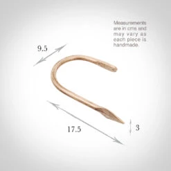 Large Spear Holdback In Old Ivory 10 Large Spear Holdback In Old Ivory -Home Decor Shop 637doi 13