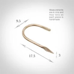 Large Spear Holdback In Old Ivory 11 Large Spear Holdback In Old Ivory -Home Decor Shop 637doi 2