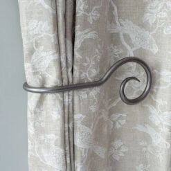 Large Bishop's Crook Holdback (Right Side) In Polished -Home Decor Shop 637fpo 12