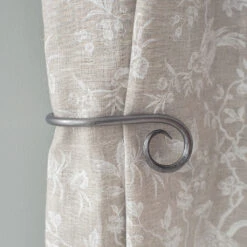 Small Crook Holdback (Right Side) In Polished -Home Decor Shop 637ggpo 12