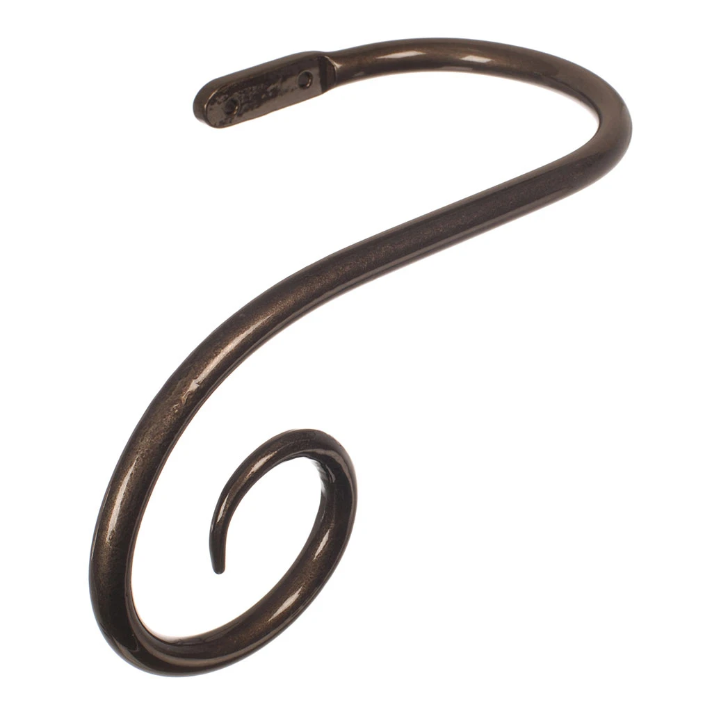 Large Crook Holdback (Left Side) In Polished 3 Large Crook Holdback (Left Side) In Polished