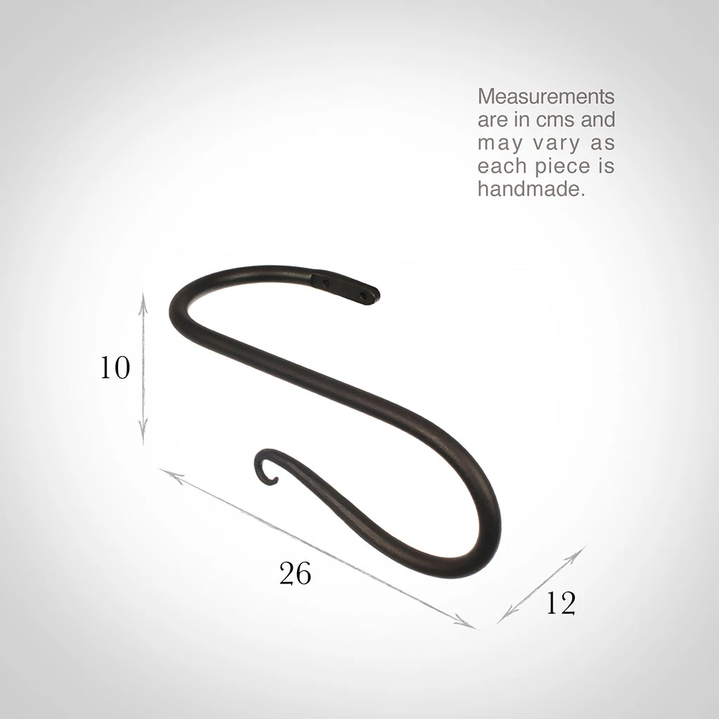 Large Shepherd's Crook Holdback (Right Side) In Beeswax 5 Large Shepherd's Crook Holdback (Right Side) In Beeswax - Image 3