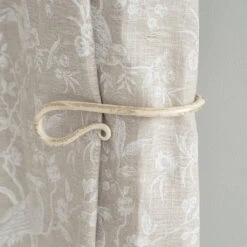 Small Shepherd's Crook Holdback (Left Side) In Old Ivory -Home Decor Shop 637jjloi 12