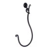 Small Swing Holdback (12cm Embrace) In Matt Black -Home Decor Shop 637kkmb 11