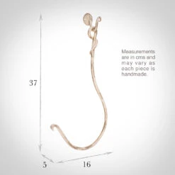 Large Swing Holdback (16cm Embrace) In Old Ivory -Home Decor Shop 637koi 13