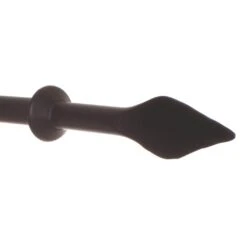 12mm Spear Finial In Matt Black -Home Decor Shop 643mb 2