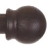 38mm Cannonball Finial In Beeswax 1 38mm Cannonball Finial In Beeswax -Home Decor Shop 646bw 1
