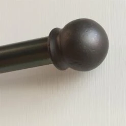 38mm Cannonball Finial In Beeswax -Home Decor Shop 646bw 4