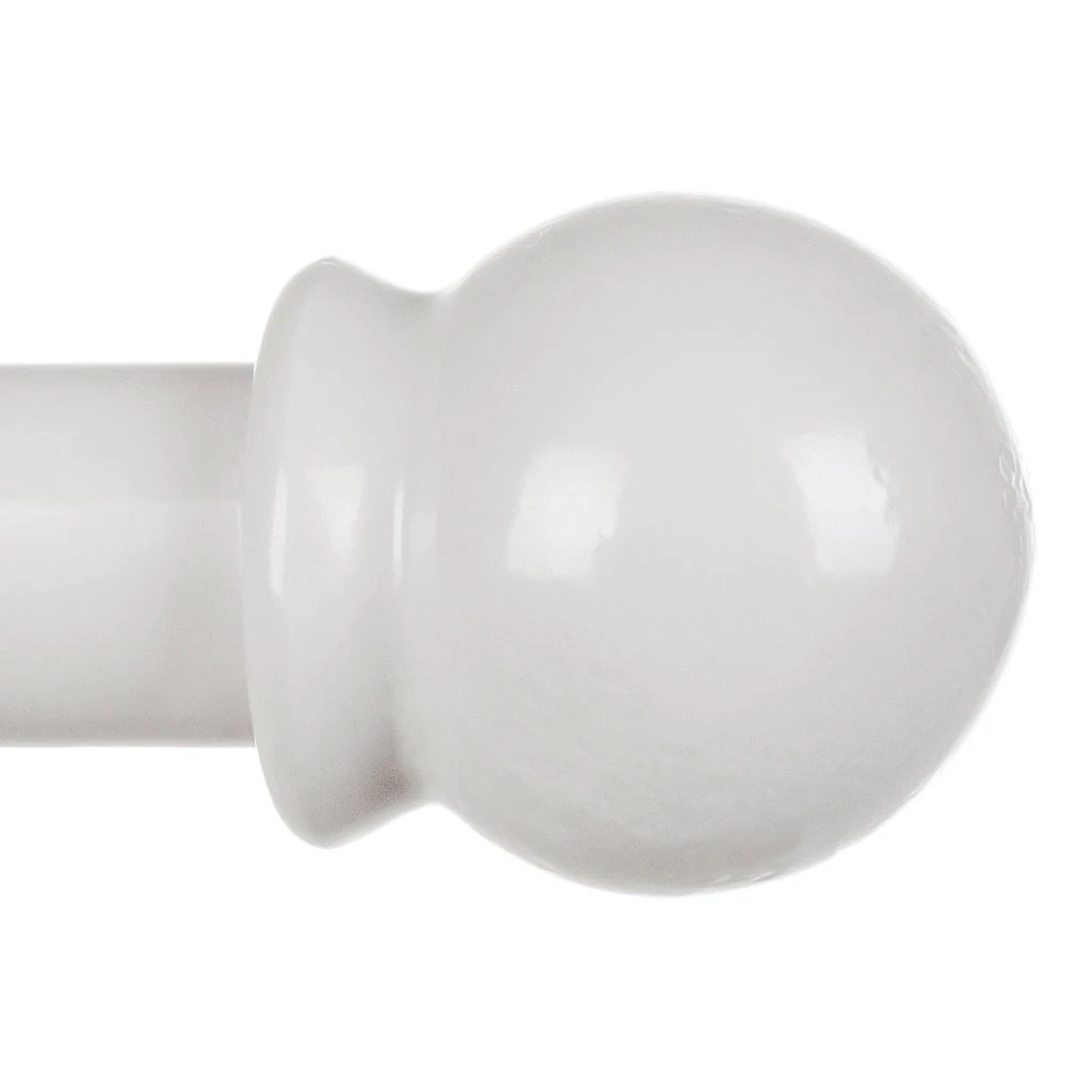 38mm Cannonball Finial In Clay 3 38mm Cannonball Finial In Clay