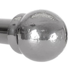38mm Cannonball Finial In Mercury -Home Decor Shop 646me 2