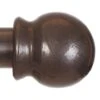 38mm Cannonball Finial In Polished -Home Decor Shop 646po 1