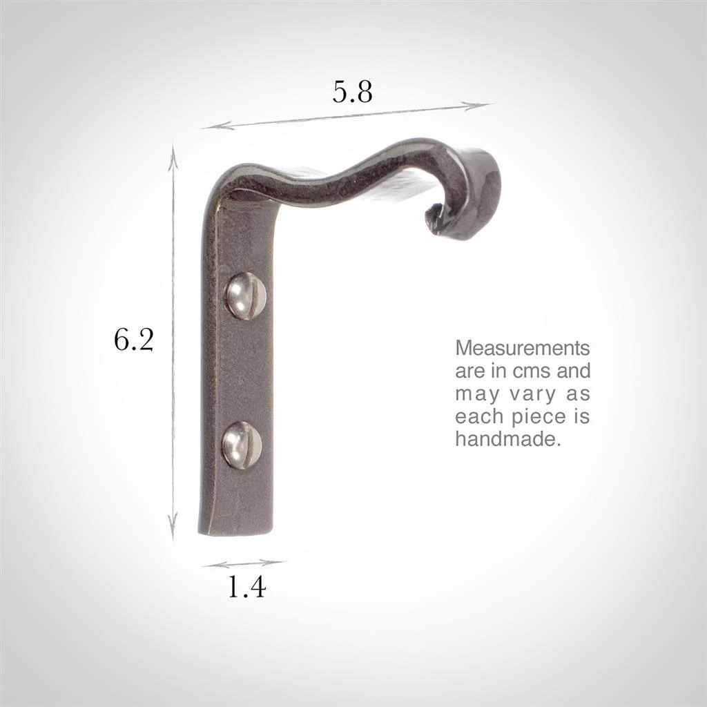 Dormer Rod Support Bracket In Polished 5 Dormer Rod Support Bracket In Polished - Image 3