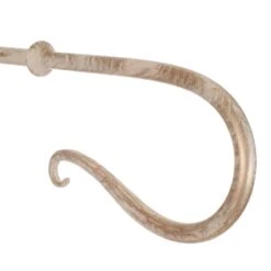 12mm Shepherd's Crook Finial In Old Ivory -Home Decor Shop 680oi 2