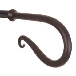 25mm Shepherd's Crook Finial In Beeswax -Home Decor Shop 682bw 2