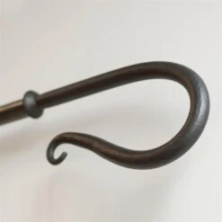 25mm Shepherd's Crook Finial In Beeswax -Home Decor Shop 682bw 4