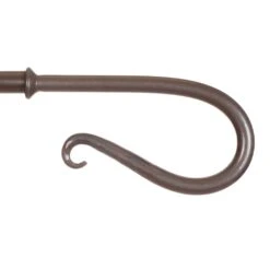 25mm Shepherd's Crook Finial In Polished