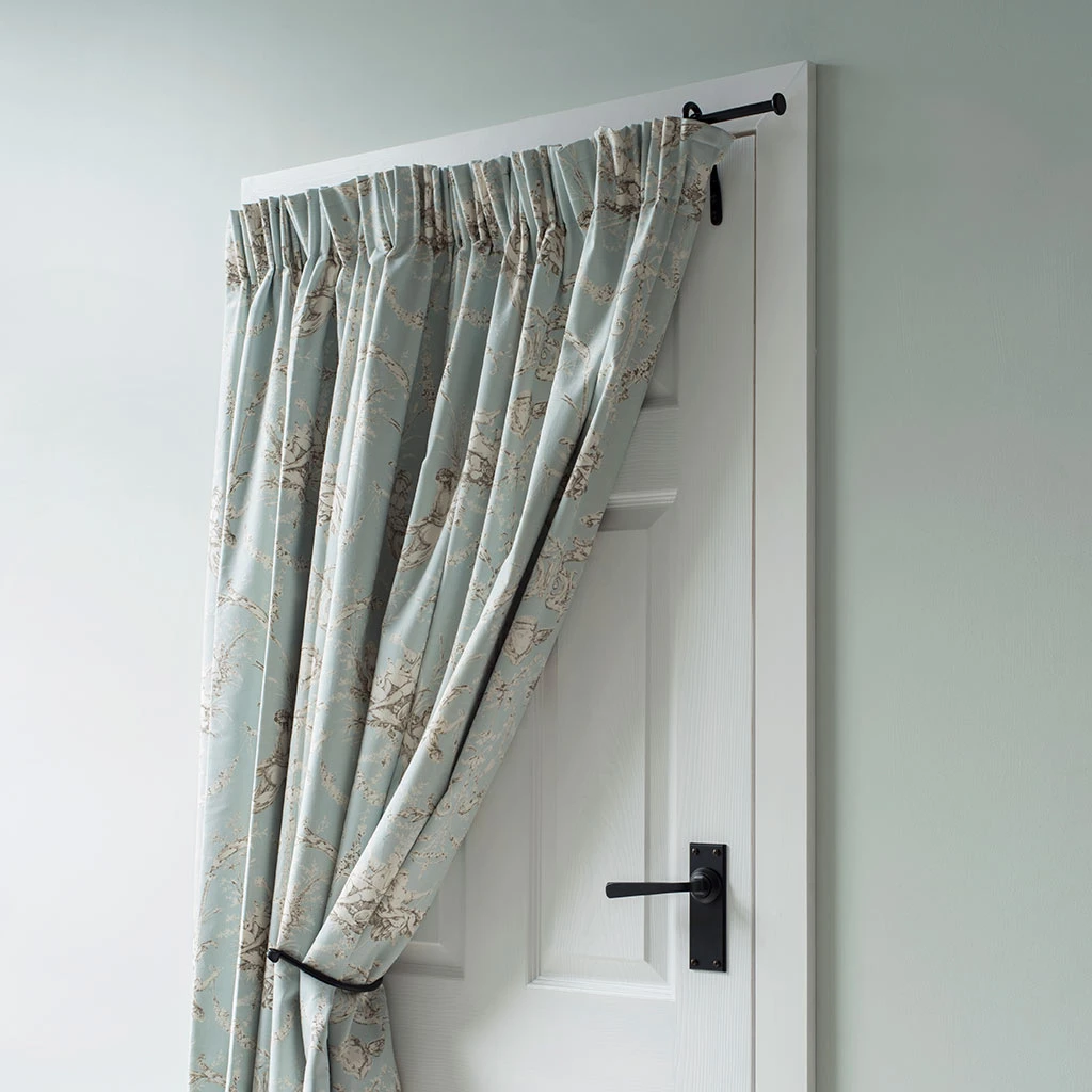 12mm Self-Closing Button Portiere In Beeswax 4 12mm Self-Closing Button Portiere In Beeswax - Image 2