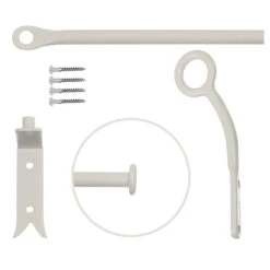 12mm Self-Closing Button Portiere In Clay -Home Decor Shop 686acl 20