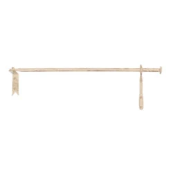 12mm Self-Closing Button Portiere In Old Ivory