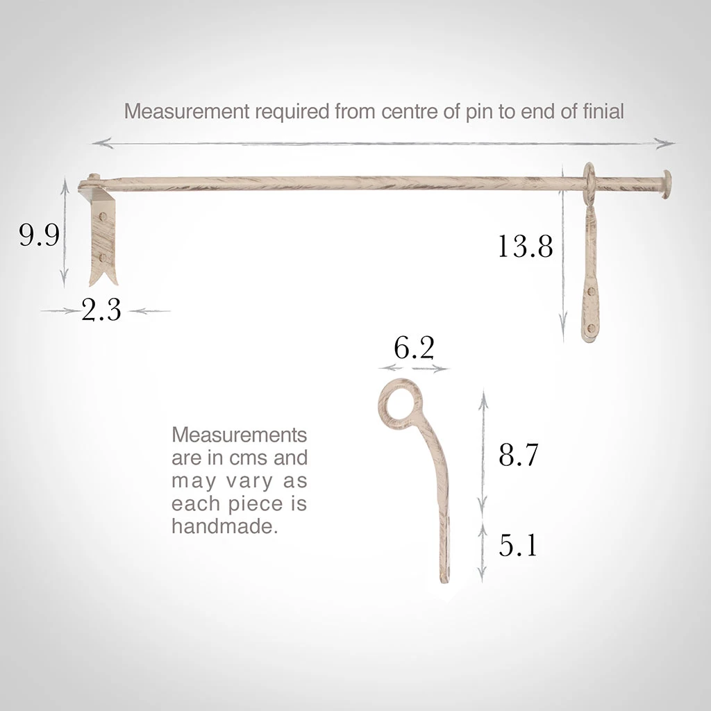 12mm Self-Closing Button Portiere In Old Ivory 5 12mm Self-Closing Button Portiere In Old Ivory - Image 3