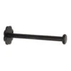 Draper's Button Holdback In Matt Black -Home Decor Shop 691amb 11