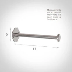 Draper's Button Holdback In Mercury -Home Decor Shop 691ame 13