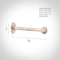 Draper's Cannonball Holdback In Old Ivory -Home Decor Shop 691boi 13