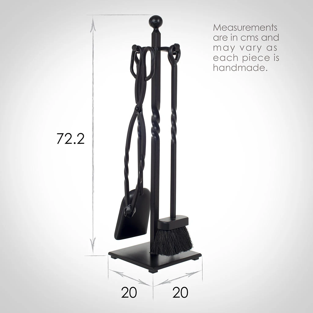 Suffolk Companion Set In Matt Black 5 Suffolk Companion Set In Matt Black - Image 3