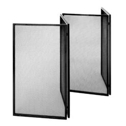 Oxford Hinged Fireguard In Matt Black -Home Decor Shop 7025mb 20