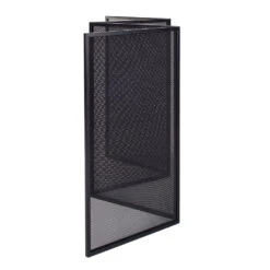 Oxford Hinged Fireguard In Matt Black -Home Decor Shop 7025mb 22