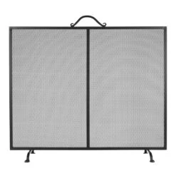 Hereford Fireguard In Matt Black -Home Decor Shop 714mb 20